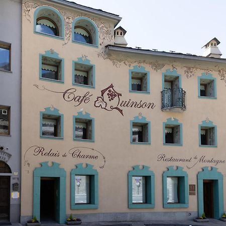 Hotel Café Quinson Morgex Exterior foto